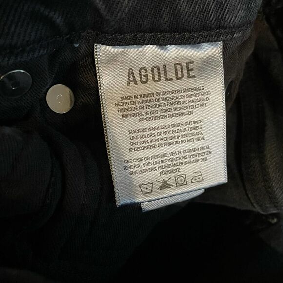 AGOLDE Toni Mid-Rise Straight Leg Jeans - Size: 29 - Picture 5 of 11